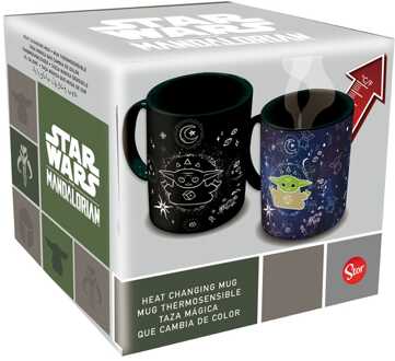 stor Star Wars The Mandalorian Heat Change Mug Grogu 325 ml
