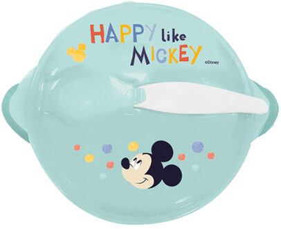 stor Thermobaby ® Bowl Mickey, antislip Kleurrijk