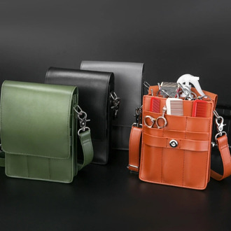 Storage Barber Hairdressing Kit Pouch Hair Styling Equipment Belt Bag Haircut Holster Messenger Bag for Scissors Clip Hair Combs