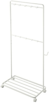 Storage Rack with Caster - Tower - White