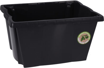 Storage Solutions Multifunctionele Opberg box/doos - kunststof - 20L - 42 x 33 x 23 cm - Opbergbox Grijs