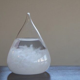Storm Glas Barometer Creatieve Storm Cloud Weersverwachting Fles Kamer Decoratie Arrangement