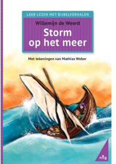 Storm Op Het Meer - Leer Lezen Met Bijbelverhalen - Willemijn de Weerd