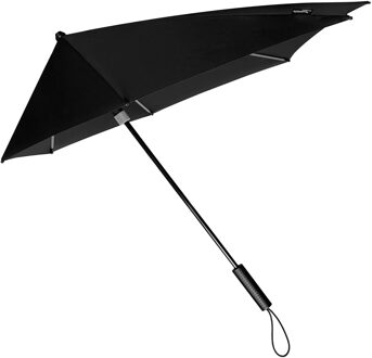 storm paraplu frame windproof - zwart/grijs - 100 cm - Stormproof paraplu