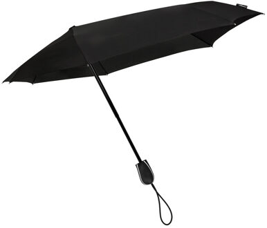 Stormaxi opvouwbare storm paraplu - zwart - 100 cm