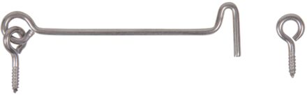 Stormhaak + Ogen Rvs 160x⌀3,5mm