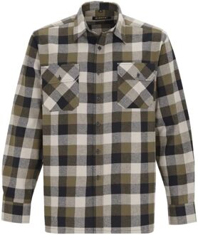 Storvik Dawson - Overhemd - Zwart olijf - 3XL