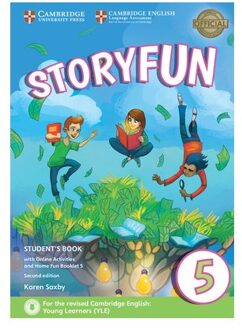 Storyfun Level 5 Student's Book With Online Activities And Home Fun Booklet 5 [with Booklet] - - Karen Saxby