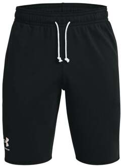 Straight fit korte joggingsbroek met logo Zwart