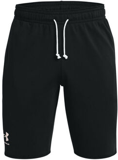 Straight fit korte joggingsbroek met logo Zwart