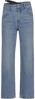 Straight Jeans Alexander Wang , Blue , Dames - W27,W26,W28