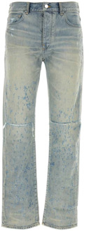 Straight Jeans Amiri , Blue , Heren - W32