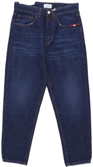 Straight Jeans Amish , Blue , Heren - W35,W31,W32,W34,W33,W30