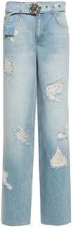 Straight Jeans Blugirl , Blue , Dames - W26,W27,W25