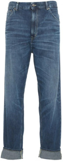 Straight Jeans Dondup , Blue , Heren - W33,W35,W31,W34