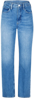 Straight Jeans Frame , Blue , Dames - W30,W28