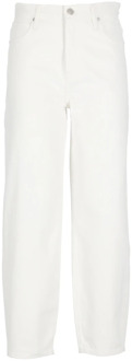 Straight Jeans Frame , White , Dames - W26