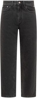 Straight Jeans Gcds , Black , Heren - W30,W34