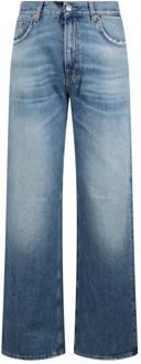 Straight Jeans Haikure , Blue , Dames - W25