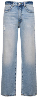 Straight Jeans Icon Denim , Blue , Dames - W28,W25,W24,W27,W26,W29