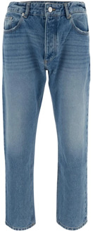 Straight Jeans Icon Denim , Blue , Heren - W30
