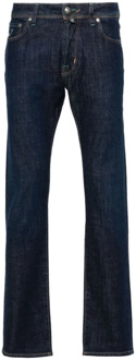 Straight Jeans Jacob Cohën , Blue , Heren - W35,W34