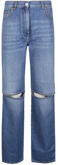 Straight Jeans JW Anderson , Blue , Dames - S,Xs