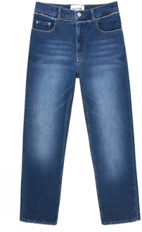 Straight Jeans Munthe , Blue , Dames - XS