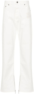 Straight Jeans Off White , White , Heren - W31,W32,W34