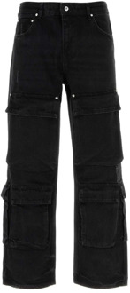Straight Jeans Represent , Black , Heren - W29,W34,W36,W32,W33,W30,W31