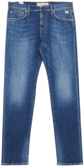 Straight Jeans Roy Roger's , Blue , Heren - W32,W31