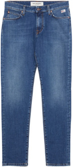 Straight Jeans Roy Roger's , Blue , Heren - W33,W34,W35,W32,W29,W40,W36,W38,W31,W30