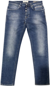 Straight Jeans Siviglia , Blue , Heren - W34