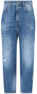 Straight Jeans Washington DEE CEE , Blue , Dames - W28