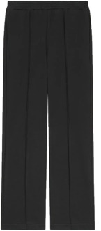 Straight Trousers Dondup , Black , Dames - M,Xs