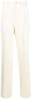 Straight Trousers Giuliva Heritage , White , Heren - L