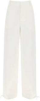 Straight Trousers Marni , White , Dames - S,Xs