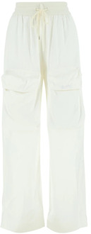 Straight Trousers Off White , White , Dames - XS