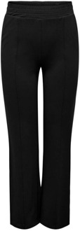 Straight Trousers Only Carmakoma , Black , Dames - M