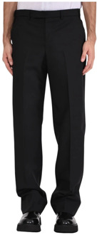 Straight Trousers PT Torino , Black , Heren - 2Xl,Xl,L,M,S
