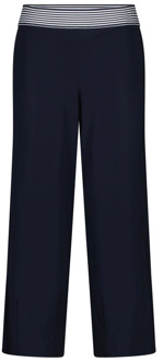 Straight Trousers Raffaello Rossi , Blue , Dames - L,S