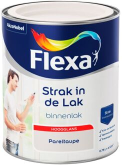 Strak in de Lak - Watergedragen - Hoogglans - pareltaupe - 0,75 liter