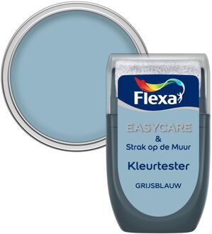 Strak op de Muur Muurverf Tester 1008 Grijsblauw 30 ML