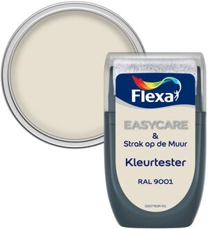 Strak op de Muur Muurverf Tester RAL 9001 30 ML