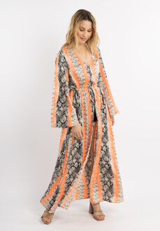 Strand Kaftan gaya - maat Oranje