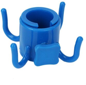Strand Paraplu Haak Nail Vier Benen Haken Tuin Paraplu Plastic Vier Tanden Hanger Outdoor Camping Paraplu Accessoires Blauw