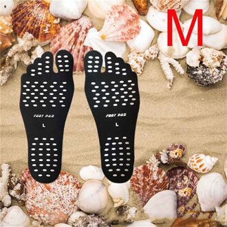 Strand Schoen Onzichtbare Sticker Adhesive Strand Inlegzolen Strand Pads Soleselastic Flexibele Zwembad Barefoot Anti-Slip Pads Mannen Vrouwen champagne