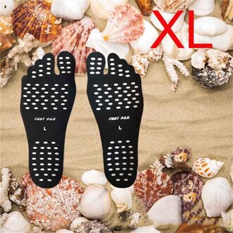 Strand Schoen Onzichtbare Sticker Adhesive Strand Inlegzolen Strand Pads Soleselastic Flexibele Zwembad Barefoot Anti-Slip Pads Mannen Vrouwen meer blauw