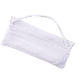 Strand Stoel Cover Dubbele Laag Microfiber Strandlaken Moderne Ligstoel 650G Covers Effen wit