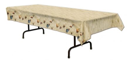 Strand thema tafelkleed Multi